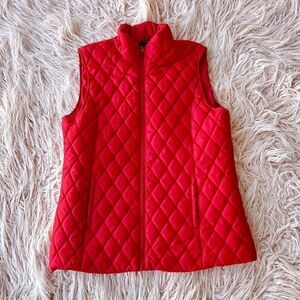 Red Puffer Vest